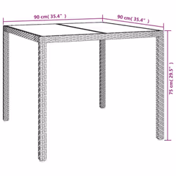 VidaXL 316701 table de jardin - Vue supplémentaire 6