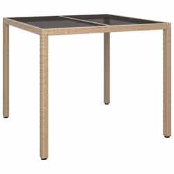 VidaXL 316703, Noir, Beige, 900 mm, 900 mm, 750 mm
