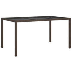 VidaXL 316704 table de jardin Marron