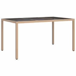 VidaXL 316710, Noir, Beige, 900 mm, 1500 mm, 750 mm
