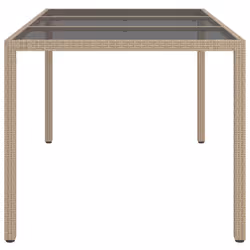 VidaXL 316710 table de jardin Noir, Beige - Vue supplémentaire 4