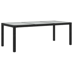 VidaXL 316712 table de jardin Noir