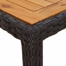 VidaXL 316722 table de jardin Noir - Vue supplémentaire 5