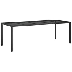 VidaXL 316726 table de jardin Noir
