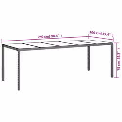 VidaXL 316727 table de jardin - Vue supplémentaire 6