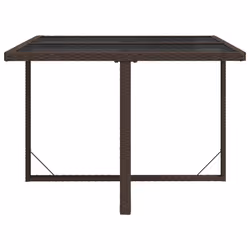 VidaXL 316788 table de jardin Noir, Marron - Vue supplémentaire 4