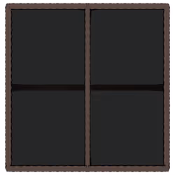 VidaXL 316788 table de jardin Noir, Marron - Vue supplémentaire 5