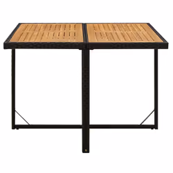 VidaXL 316790 table de jardin Noir
