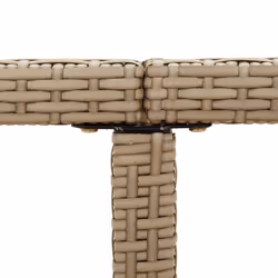 VidaXL 316791 table de jardin Noir, Beige - Vue supplémentaire 7