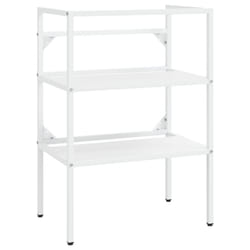 VidaXL 338485 miroir de salle de bain et armoire de rangement pour évier