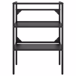VidaXL 338488 miroir de salle de bain et armoire de rangement pour évier