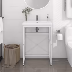 VidaXL 338497 miroir de salle de bain et armoire de rangement pour évier