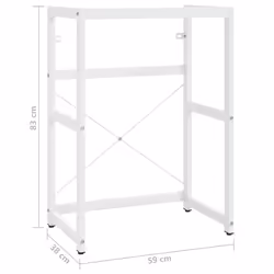 VidaXL 338497 miroir de salle de bain et armoire de rangement pour évier - Vue supplémentaire 7