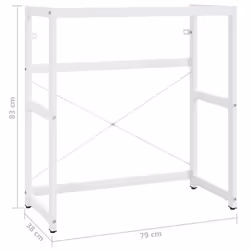 VidaXL 338498 miroir de salle de bain et armoire de rangement pour évier - Vue supplémentaire 7