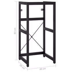 VidaXL 338499 miroir de salle de bain et armoire de rangement pour évier - Vue supplémentaire 7
