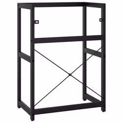 VidaXL 338500 miroir de salle de bain et armoire de rangement pour évier - Vue supplémentaire 5
