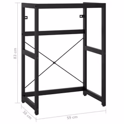 VidaXL 338500 miroir de salle de bain et armoire de rangement pour évier - Vue supplémentaire 7