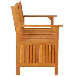 VidaXL 316743 banc de jardin Bois d'acacia, Tissu, Polyester - Vue supplémentaire 5