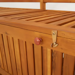 VidaXL 316743 banc de jardin Bois d'acacia, Tissu, Polyester - Vue supplémentaire 6