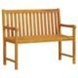 vidaXL Banc de jardin 110 cm Bois d'acacia solide