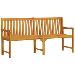 vidaXL Banc de jardin 180 cm Bois solide d'acacia