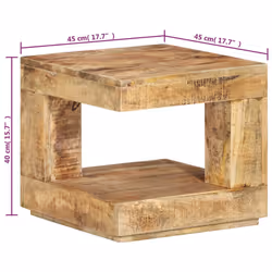 VidaXL 338007 Table à café, latérale et de salon - Vue supplémentaire 7