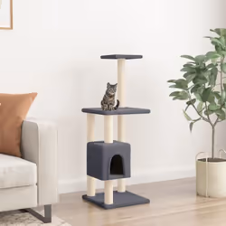 Cet arbre à chat est le refuge idéal pour que vos chats puissent se gratter, grimper, se percher, se cacher et se reposer. Il ...
