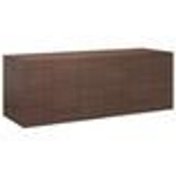 vidaXL Boîte à coussins jardin Résine tressée 291x100,5x104 cm Marron