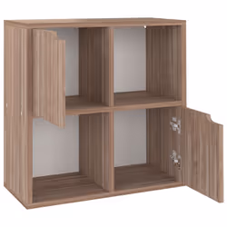 VidaXL 338170, Gris, Chêne, Bois, Panneaux MDF, Plastique, Bois, 600 mm, 275 mm, 595 mm