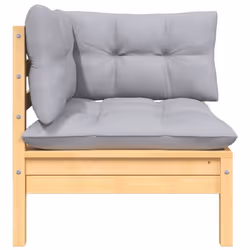VidaXL 806627 banc de jardin Bois, Tissu, Polyester - Vue supplémentaire 2