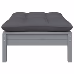 VidaXL 806642 banc de jardin Bois, Tissu, Polyester