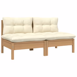 VidaXL 806655, Marron, Bois, Tissu, Polyester, 110 kg, Adultes et enfants, 1270 mm, 635 mm