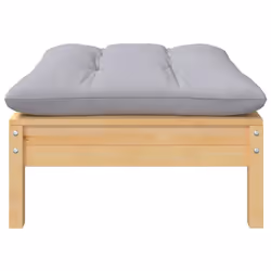 VidaXL 806657 banc de jardin Bois, Tissu, Polyester - Vue supplémentaire 4