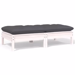 VidaXL 806659, Bois, Tissu, Polyester, Adultes et enfants, 1270 mm, 635 mm, 285 mm, 5 cm