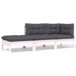VidaXL 806665, Bois, Tissu, Polyester, Adultes et enfants, 5 cm, 60 cm, 60 cm