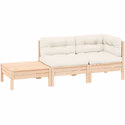 Cet ensemble de salon de jardin est un choix excellent pour vous détendre et profiter du bon temps, faire une sieste ou discu ...