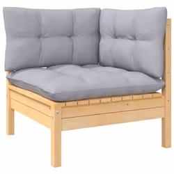 VidaXL 806675 banc de jardin Bois, Tissu, Polyester