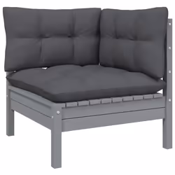 VidaXL 806678 banc de jardin Bois, Tissu, Polyester