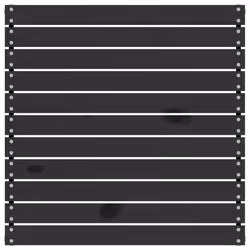 VidaXL 806680 banc de jardin Bois, Tissu, Polyester - Vue supplémentaire 8