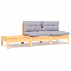 VidaXL 806681, Bois, Tissu, Polyester, Adultes et enfants, 5 cm, 60 cm, 60 cm