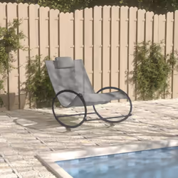 Cette chaise longue tendance est un choix idéal pour passer un après-midi de détente dans le jardin, sur le patio ou au bord ...