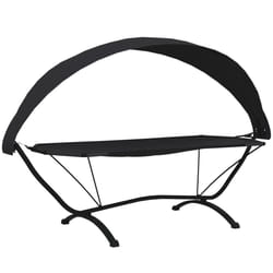 VidaXL 317599 lit d’extérieur Noir