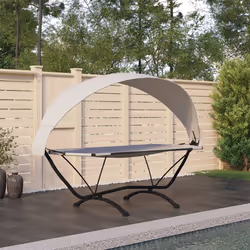 VidaXL 317601 lit d’extérieur Crème