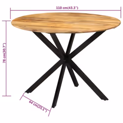 VidaXL 338455 table de cuisine et de salle à manger - Vue supplémentaire 6