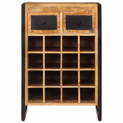 VidaXL 338464 porte-bouteilles Bois