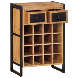 VidaXL 338464 porte-bouteilles Bois