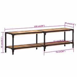 VidaXL 338474 Support TV et centre de divertissement - Vue supplémentaire 7