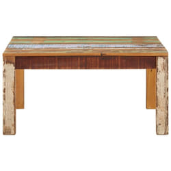 Vidaxl - Table basse 80x80x40 cm Bois de récupération massif