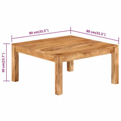 VidaXL 338031 Table à café, latérale et de salon - Vue supplémentaire 7