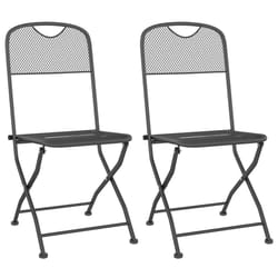 VidaXL 317338 chaise d'extérieur Terrace Métal Anthracite